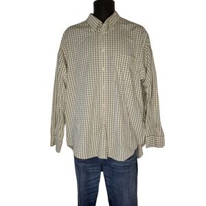 Vintage Gap Classic Tailored Cotton Button Down Shirt Mens Size Large Casual